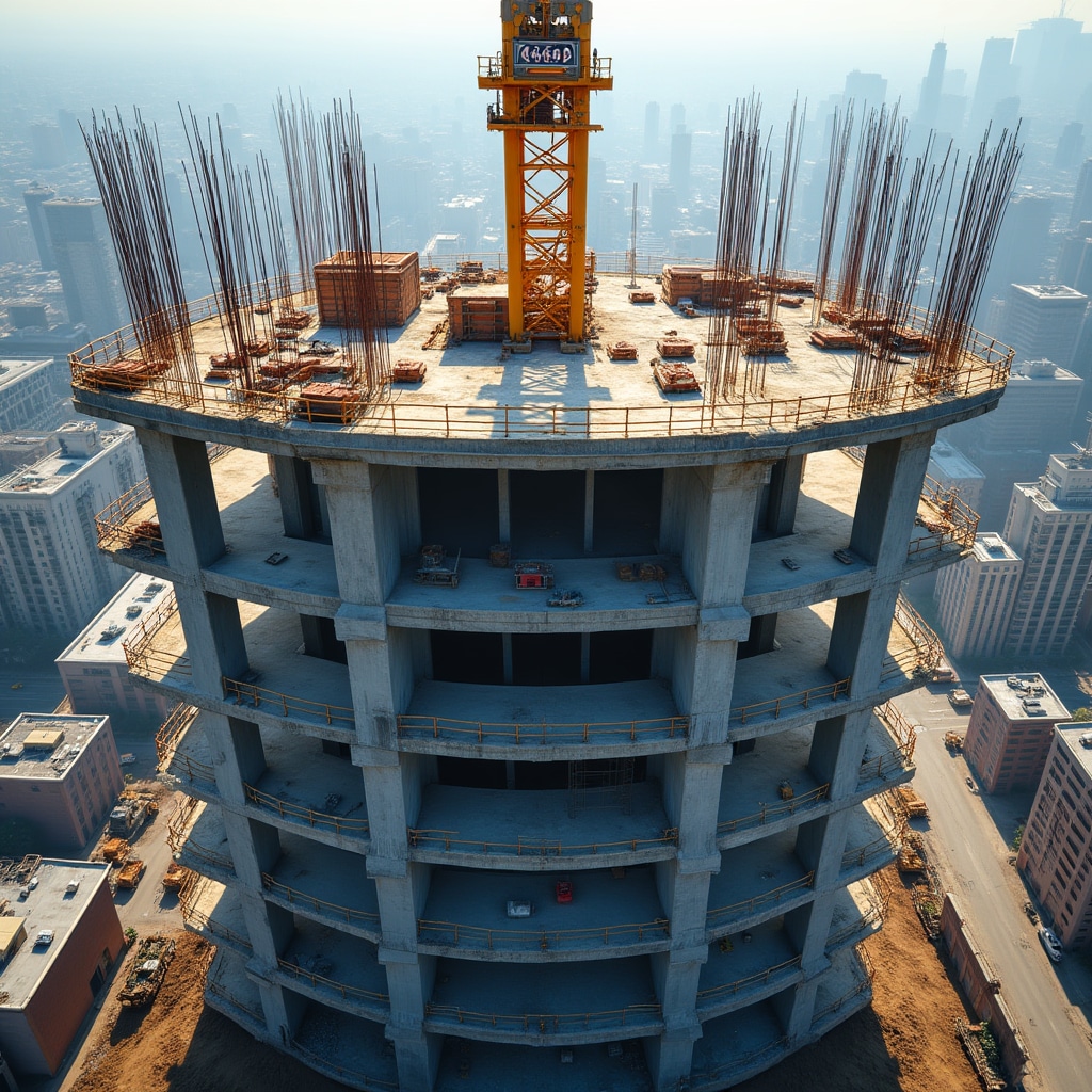 Structural framework and rough construction documentation